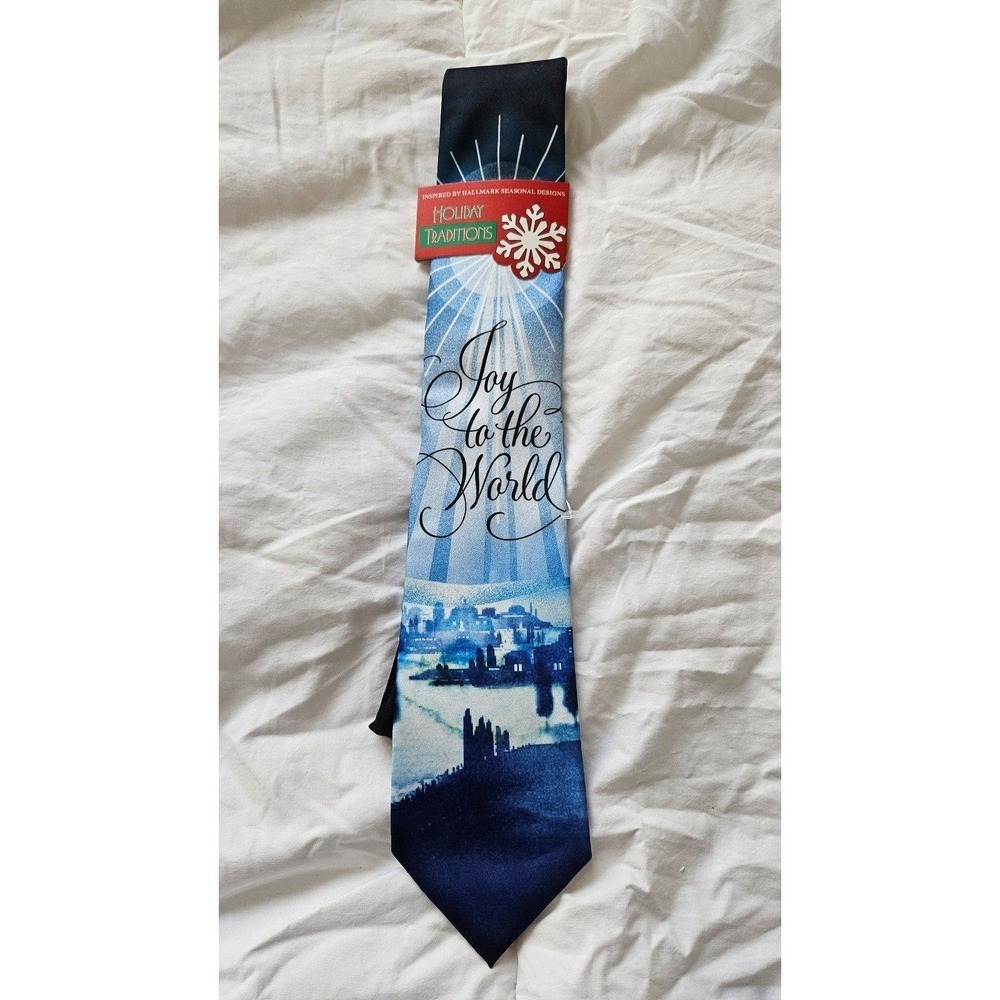 Holiday Traditions‎ Joy to the World Christmas Holiday Necktie